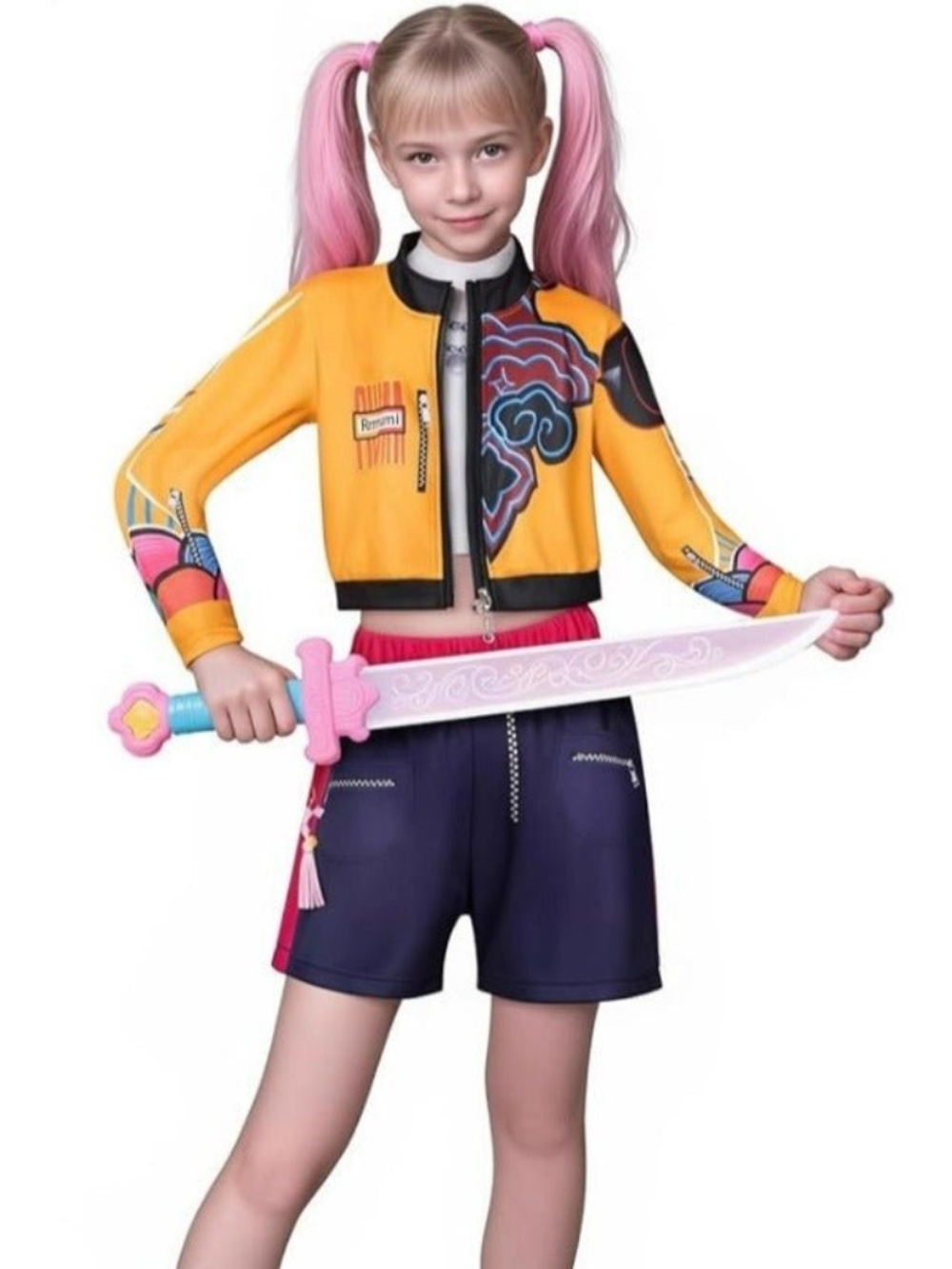 Girls Rumi costume-K-Pop Demon Hunters